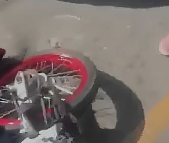 Mientras iba al colegio