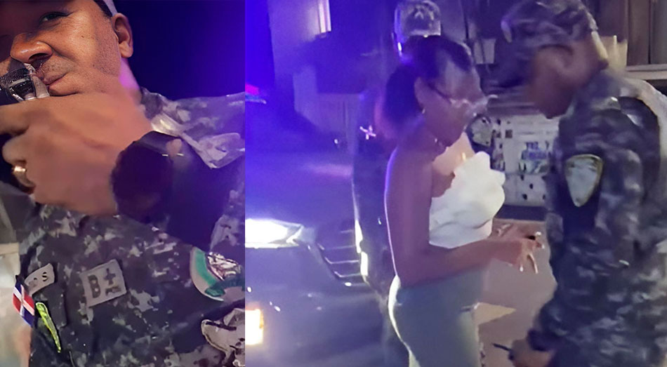 A una mujer en Monte Plata