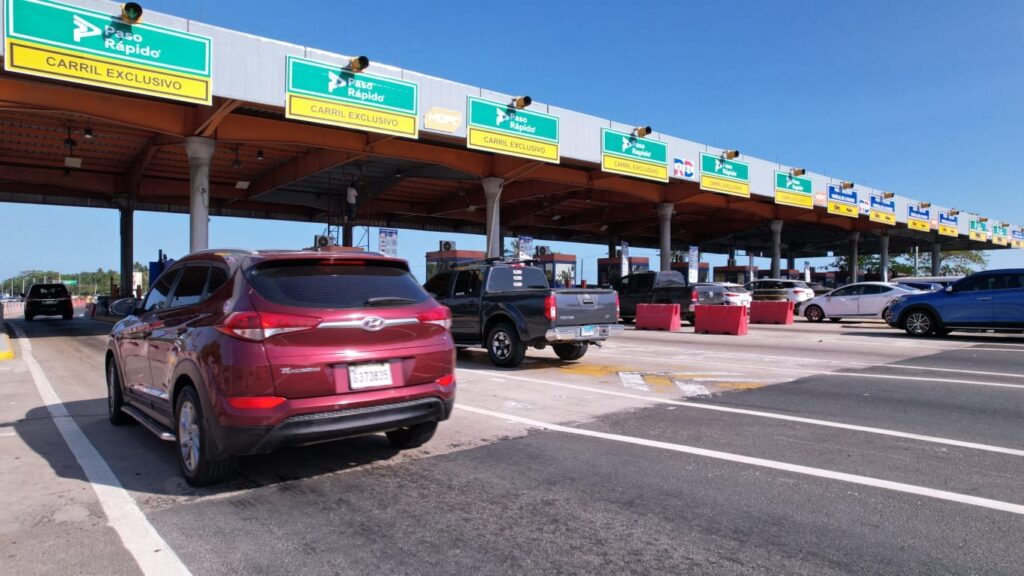 Restablecen los servicios de estación de peaje Las Américas