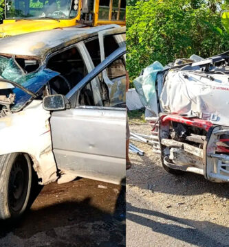Accidente en Rio los Cocos, Samaná