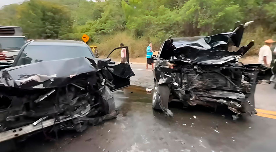 Accidente en carretera Puerto Plata-Navarrete