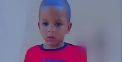 Un niño de 5 años