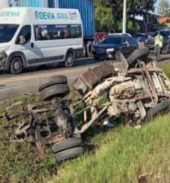 Accidente en Monseñor Nouel