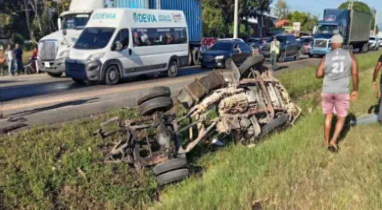 Accidente en Monseñor Nouel