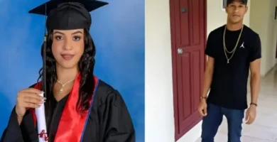 Amairis Darleni Alcántara Javier y Luis Felipe Agueda Peguero