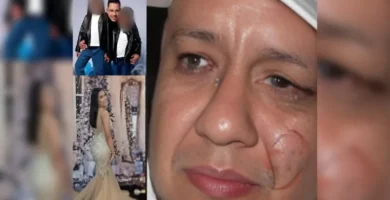 Edwin y a su cuñada Isamal
