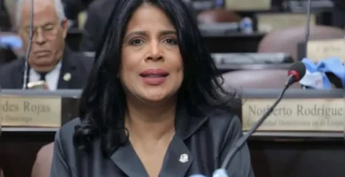 La diputada Lidia Pérez
