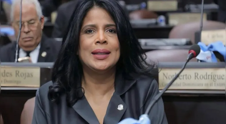La diputada Lidia Pérez