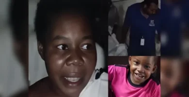 Niña de cinco años