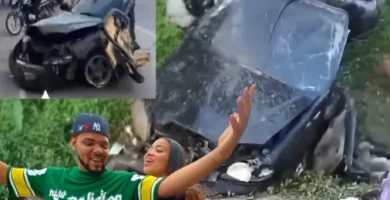 Una pareja residente en La Cuaba