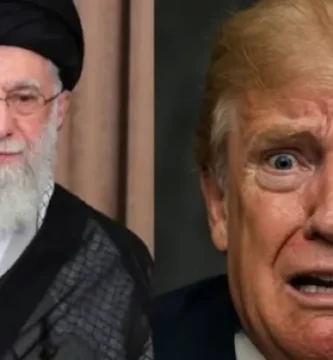 Ali Khamenei y Donald Trump